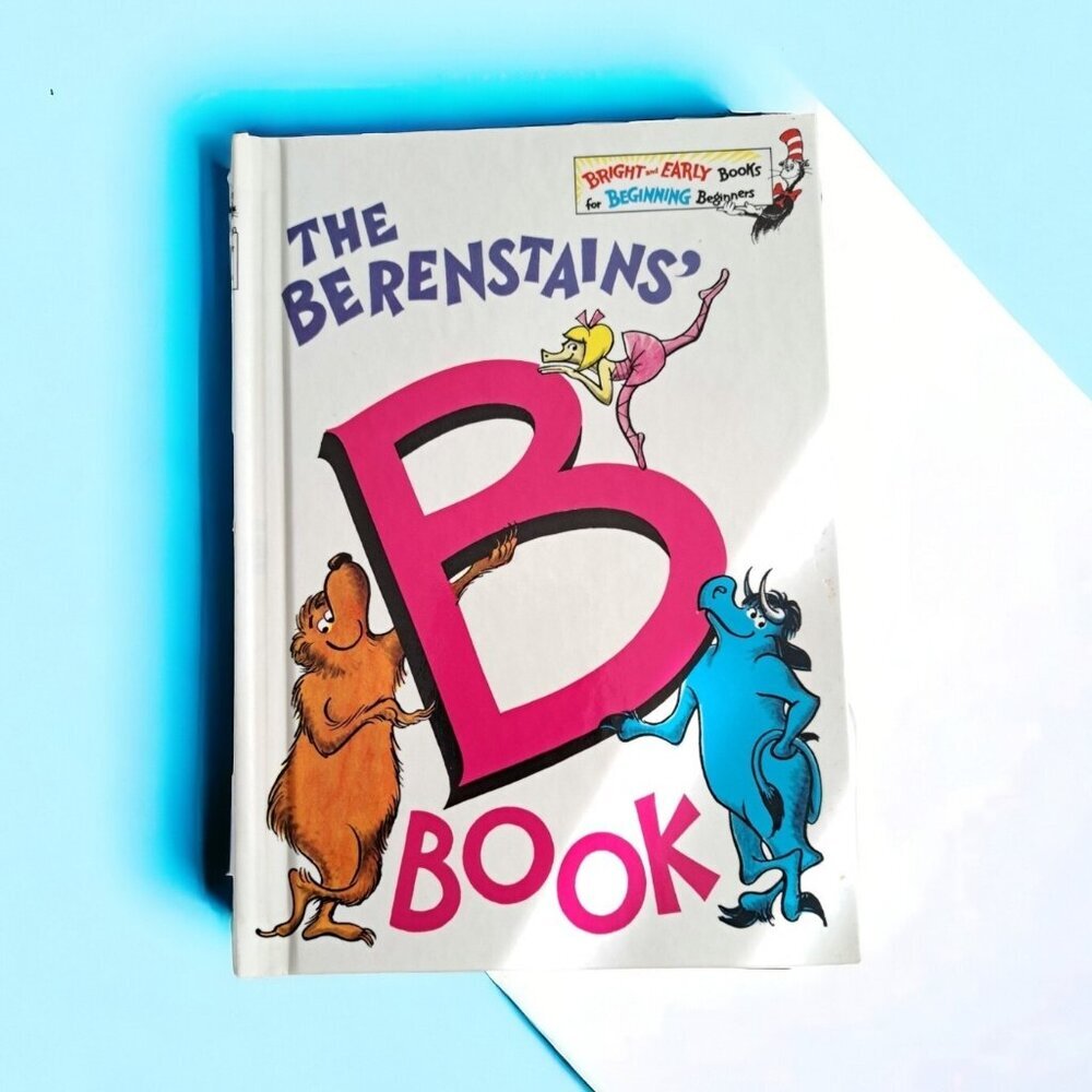 RARE Dr Seuss The Berenstains B Book Vintage 1971 Hardcover Children's Book